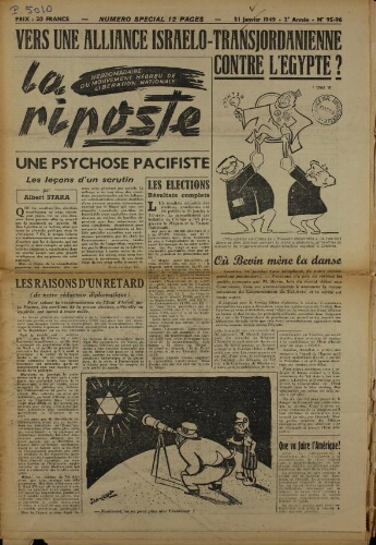 La Riposte N°95-96 (31 janv. 1949)